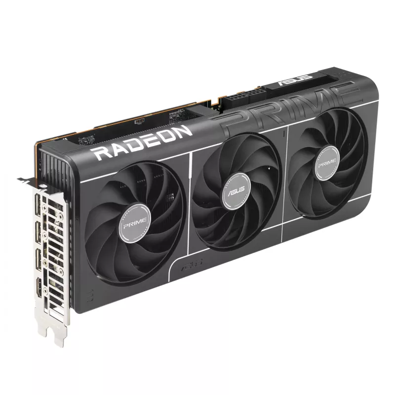 Videokaart ASUS Radeon RX 9070 16 GB GDDR6 PCIe 5.0, 256-bit, 3xDP 1xHDMI, 312 mm, 2,5-pesaline, OC-kiirversioon