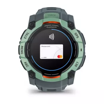 Nutikell GARMIN Instinct 3 AMOLED — 50 mm korpus, AMOLED 1,3 tolli, GPS/GLONASS/Galileo, 10 ATM, 24-päevane aku