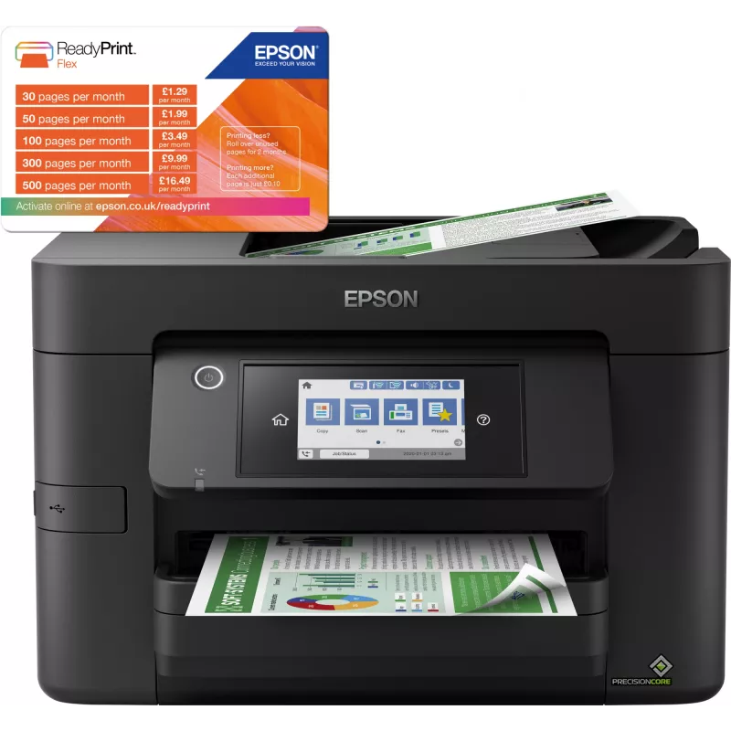 Epson WorkForce Pro WF-4820DWF tindiprinter A4 4800 x 2400 DPI 25 lk/min Wi-Fi
