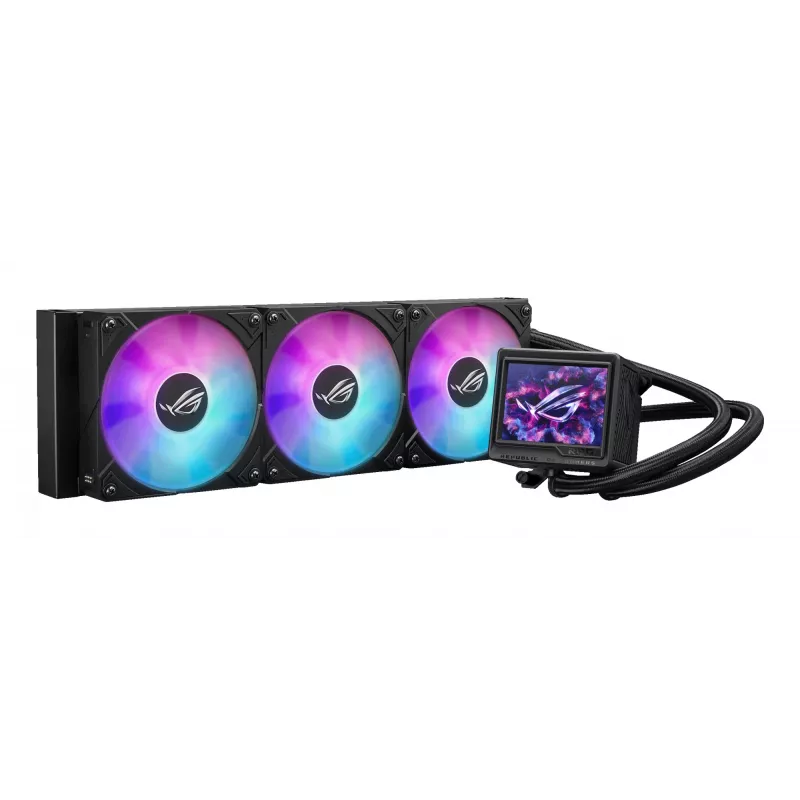 ASUS ROG Ryujin III 360 ARGB Extreme arvutikorpuse vedelikjahutus 12 cm Must