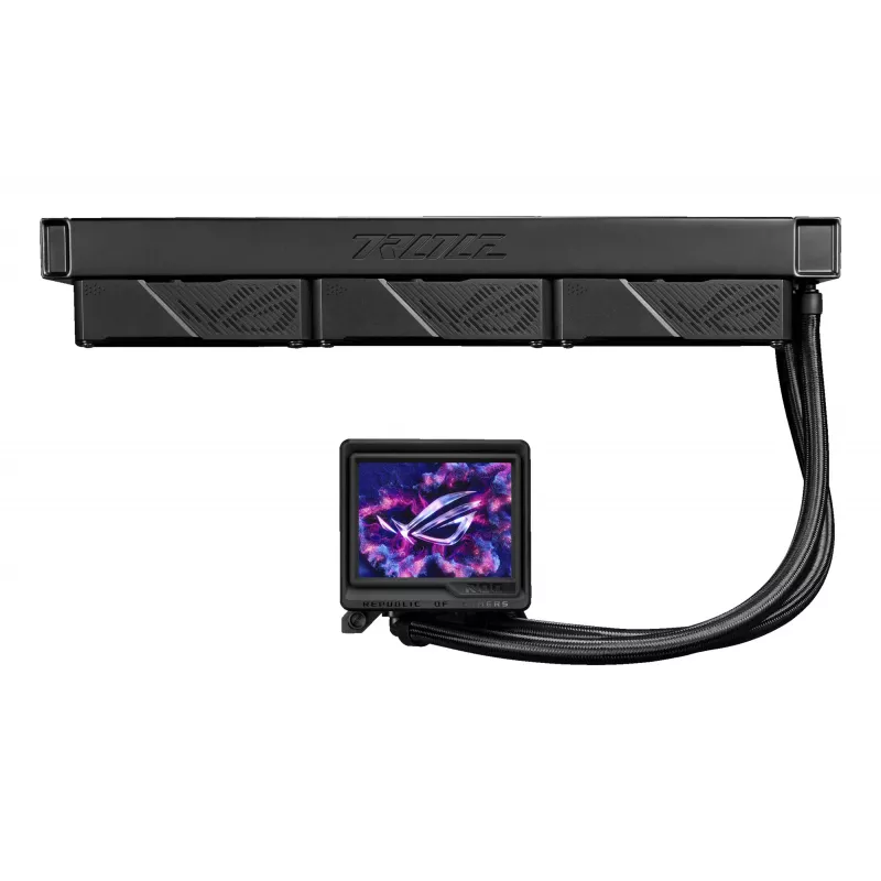 ASUS ROG Ryujin III 360 ARGB Extreme arvutikorpuse vedelikjahutus 12 cm Must