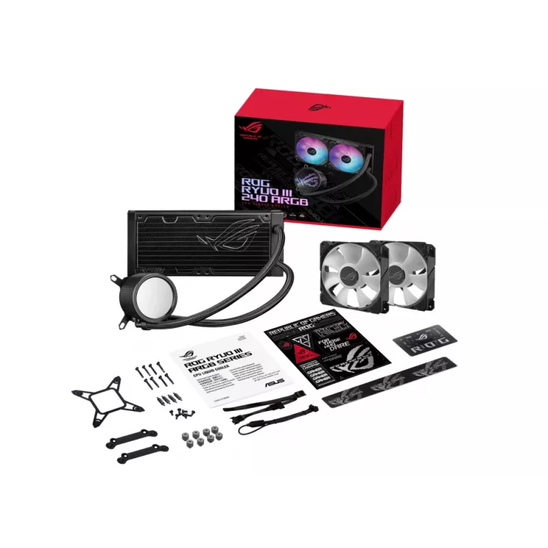 ASUS ROG Ryuo III 240 ARGB protsessori vedelikjahutuse komplekt 12 cm must