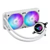 ASUS ROG Strix LC III 240 ARGB Valge Edition protsessori vedelikjahutuse komplekt 12 cm
