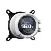 Vedelikjahutuskomplekt ASUS ROG Strix LC III 360 ARGB Valge Edition — 360 mm radiaator, 3x 120 mm ventilaatorit, LCD veeblokk, PWM