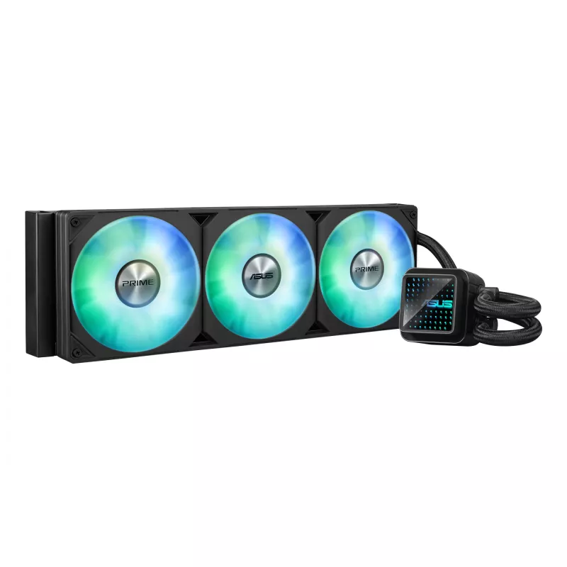 ASUS Prime LC 360 ARGB Arvutikorpus Kõik-ühes vedelikjahutus 12 cm Must