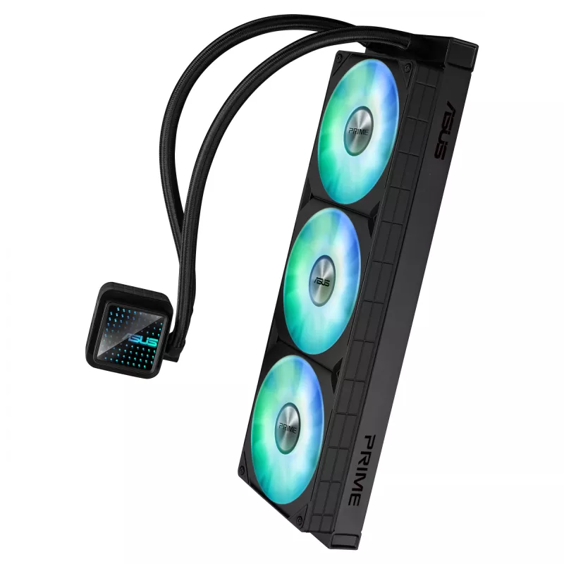 ASUS Prime LC 360 ARGB Arvutikorpus Kõik-ühes vedelikjahutus 12 cm Must