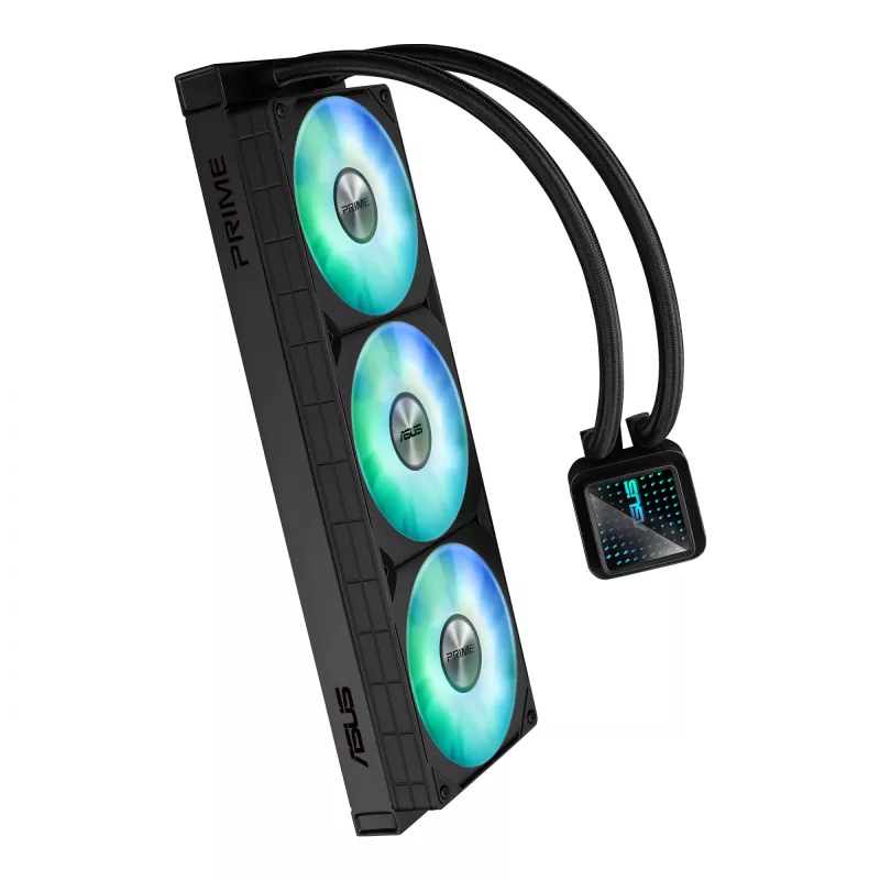ASUS Prime LC 360 ARGB Arvutikorpus Kõik-ühes vedelikjahutus 12 cm Must
