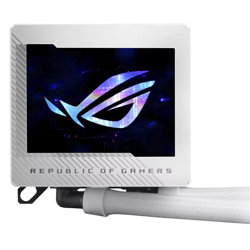 ASUS ROG RYUJIN III 240 ARGB Valge Edition protsessori kõik-ühes vedelikjahutus 12 cm 1 tk