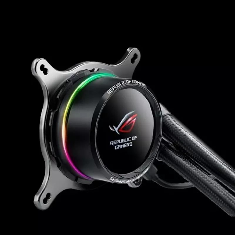 ASUS ROG RYUO 120 protsessori universaalne vedelikjahutus 12 cm must 1 tk