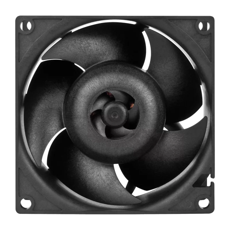ARCTIC S8038-10K - 80 mm serveriventilaator, ventilaator, 8 cm, 173,3 m³/h, must