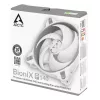 ARCTIC BioniX P140 (hall/Valge) – Rõhuoptimeeritud 140 mm mänguriventilaator koos PWM PST-ga