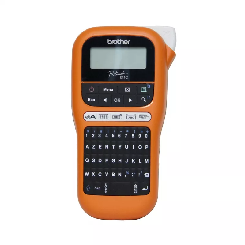 Brother PT-E110 sildiprinter Termoülekanne 180 x 180 DPI 20 mm/sek HGe/TZe QWERTY