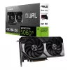 Graafikakaart ASUS GeForce RTX 5060 Ti 8 GB GDDR7, PCIe 5.0, 128-bit, 2602 MHz boost, 2,5 pesa, 229 mm
