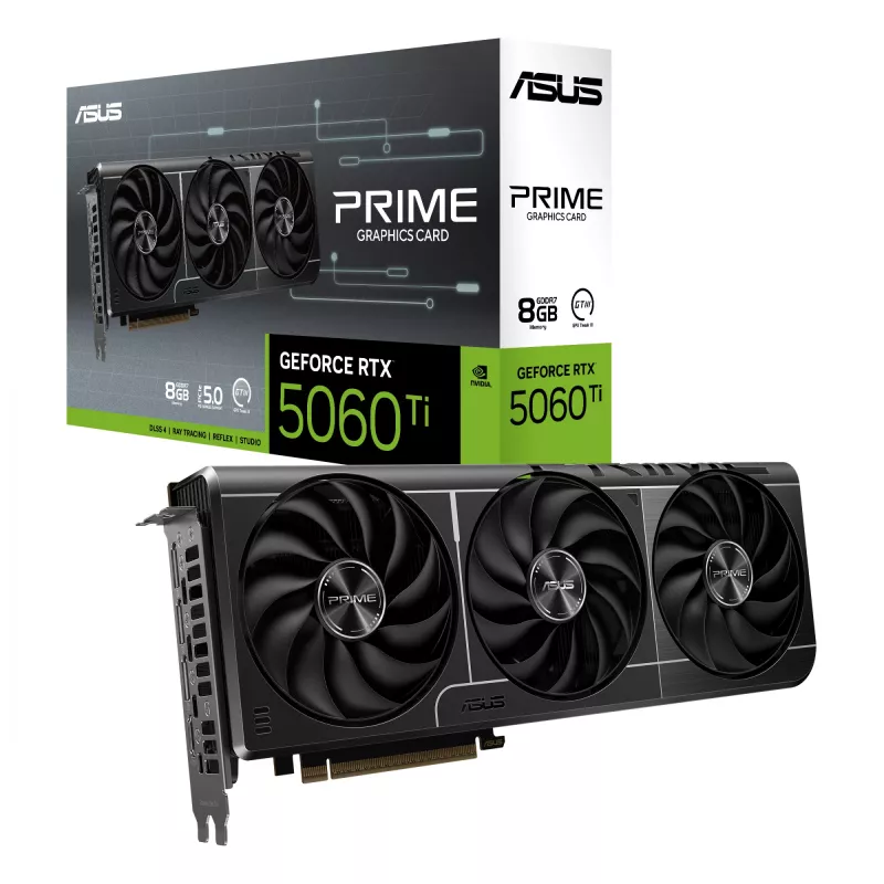 ASUS Prime -RTX5060TI-8G NVIDIA GeForce RTX 5060 Ti 8 GB GDDR7