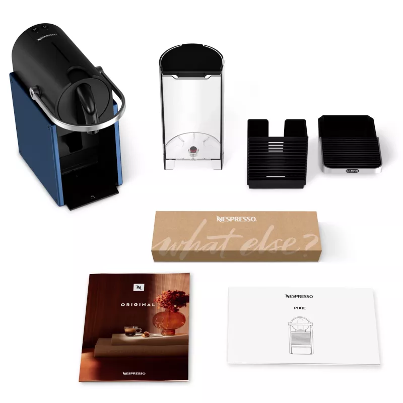 Kapselkohvimasin De’Longhi Pixie EN127.BL — Nespresso süsteem, 1 L veepaak, 19 baari, 1260 W, 235×117×324 mm, 2,5 kg