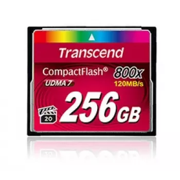 TRANSCEND Cf Card Cf800 256GB 800x Premium