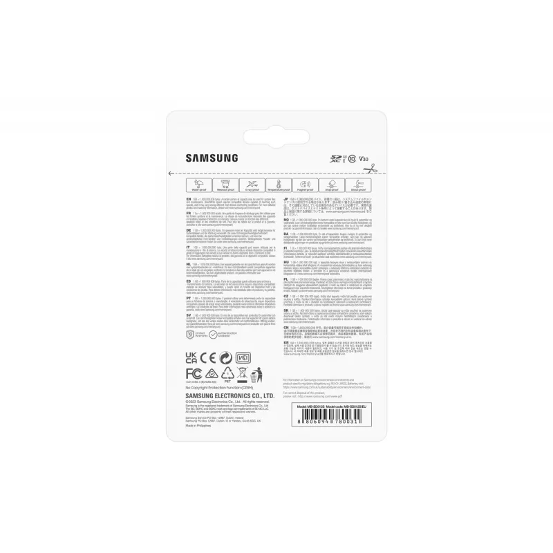 Samsung MB-SD512S/EU mälukaart 512 GB SD UHS-I Class 3