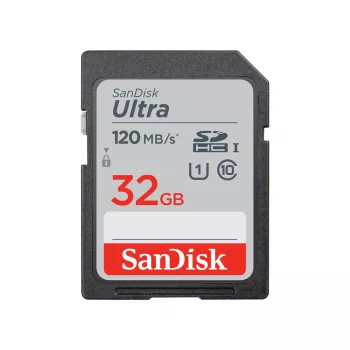 WESTERN DIGITAL SanDisk Ultra 32GB SDHC mälukaart klass 10 UHS-I 120MB/s 3 tk (SDSDUN4-032G-GN6IM)