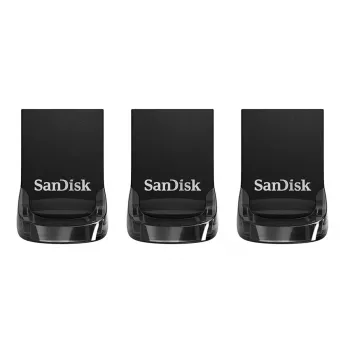 WESTERN DIGITAL SanDisk Ultra Fit - 32 GB USB-mälupulk - USB 3.1 - 3 tk