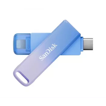 WESTERN DIGITAL SanDisk Creator Phone Drive - 256 GB USB-mälupulk - USB-C/Lightning - sinine