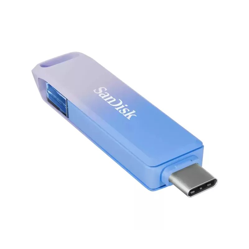 WESTERN DIGITAL SanDisk Creator Phone Drive - 256 GB USB-mälupulk - USB-C/Lightning - sinine