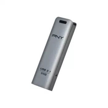PNY ELITE STEEL - 64GB USB-pulk - USB 3.1
