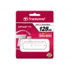 TRANSCEND Jetflash 730 - 128GB USB-pulk - USB 3.0 - Valge