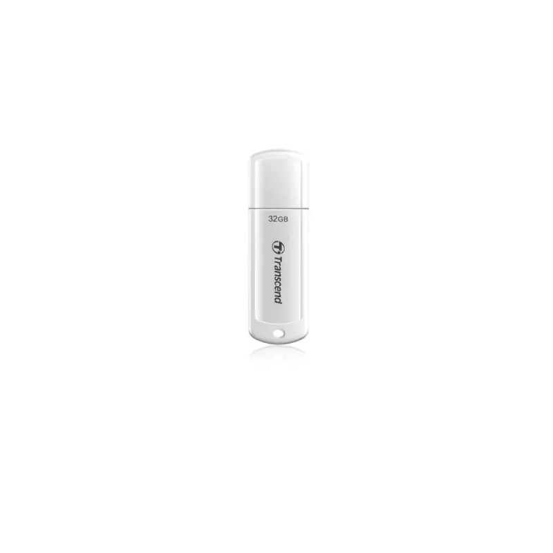TRANSCEND Jetflash 730 - 128GB USB-pulk - USB 3.0 - Valge