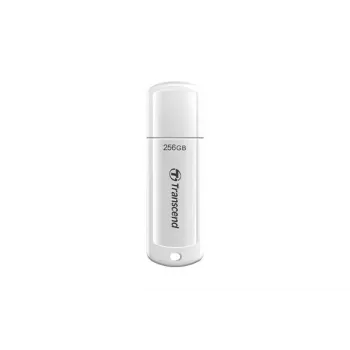 TRANSCEND Jetflash 730 - 256GB USB-mälupulk - USB 3.0 - Valge