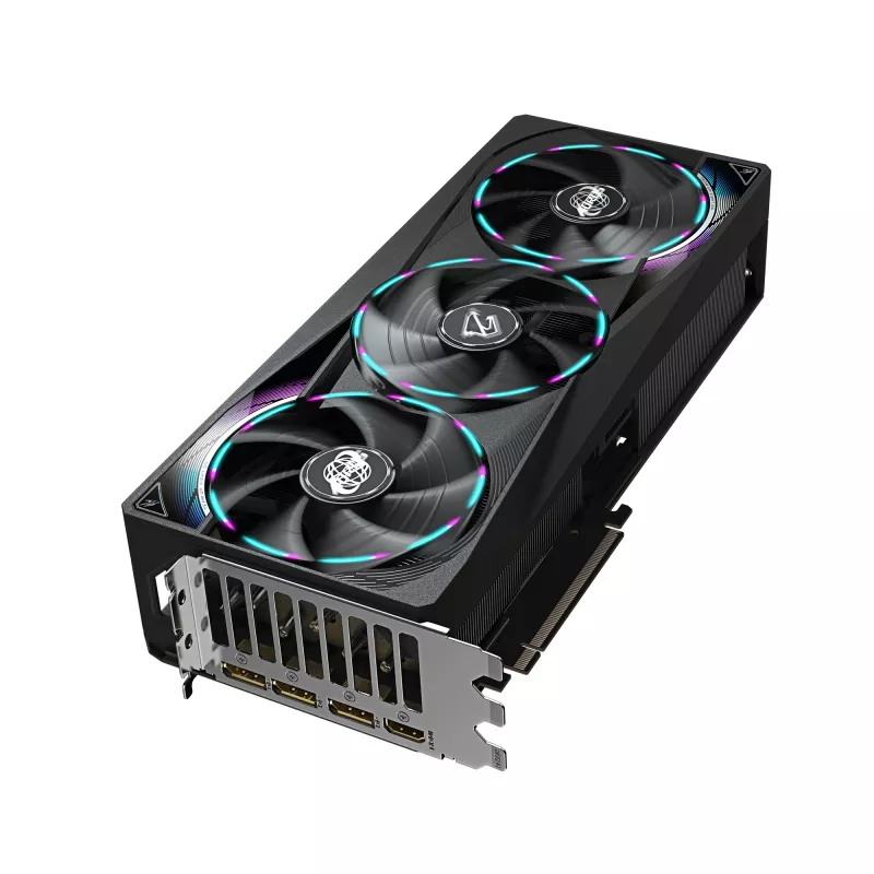 GIGABYTE AORUS GeForce RTX 5070 MASTER 12G graafikakaart - 12GB GDDR7, 192bit, PCI-E 5.0, 2715 MHz tuumasagedus, 3 x DP 2.1a, 1 x HDMI 2.1b, NVIDIA DLSS 4, GV-N5070AORUS M-12GD