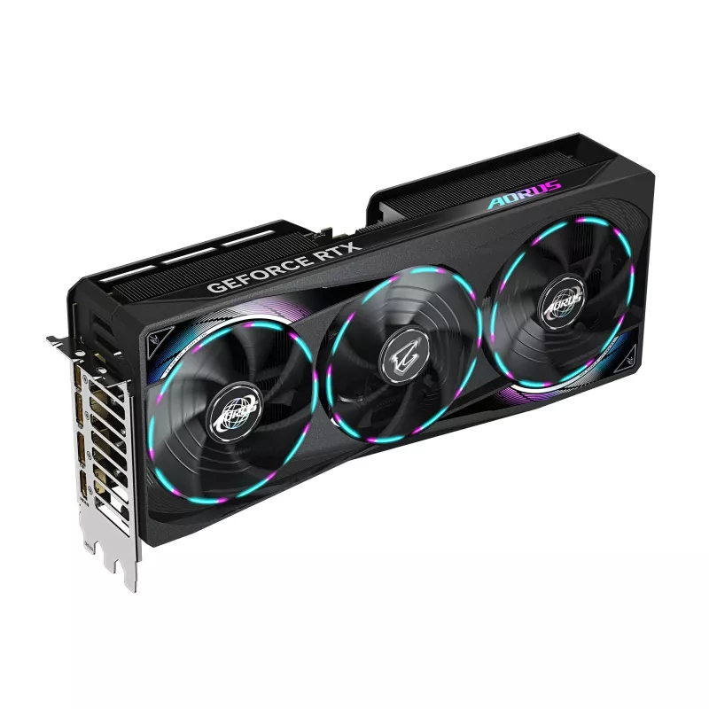 GIGABYTE AORUS GeForce RTX 5070 MASTER 12G graafikakaart - 12GB GDDR7, 192bit, PCI-E 5.0, 2715 MHz tuumasagedus, 3 x DP 2.1a, 1 x HDMI 2.1b, NVIDIA DLSS 4, GV-N5070AORUS M-12GD
