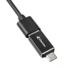 SHARKOON USB-keskus - 3-port USB 3.2 Gen 1 Alu + Ethernet must