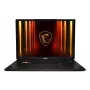 MSI Stealth 18 HX AI A2XWIG-042 Intel Core Ultra 9 275HX Sülearvuti 45,7 cm (18 tolli) UHD+ 64 GB DDR5-SDRAM 2 TB SSD NVIDIA GeForce RTX 5080 Wi-Fi 7 (802.11be) Windows 11 Pro Must