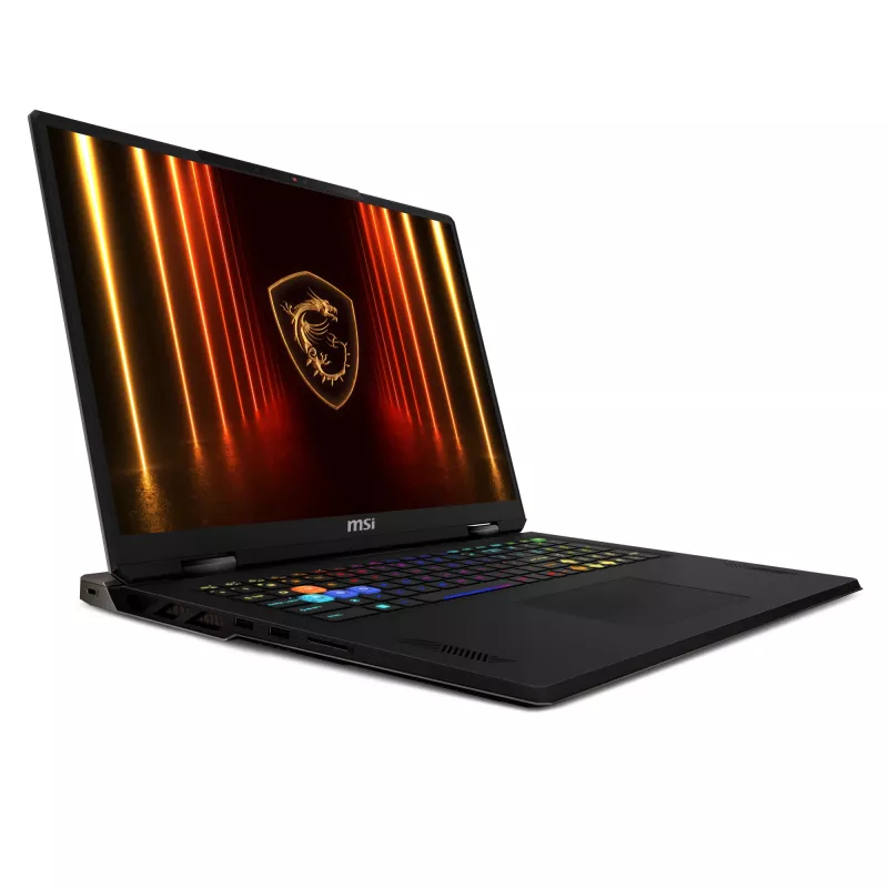 MSI Vector A18 HX A9WHG-081 AMD Ryzen™ 9 9955HX sülearvuti 45,7 cm (18 tolli) Quad HD+ 32 GB DDR5-SDRAM 1 TB SSD NVIDIA GeForce RTX 5070 Ti Wi-Fi 7 (802.11be) Windows 11 Home hall