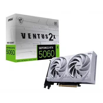 Graafikakaart MSI GeForce RTX 5060 8 GB GDDR7, PCIe 5.0, 128-bit, 2527 MHz boost, 145 W, 4 ekraani