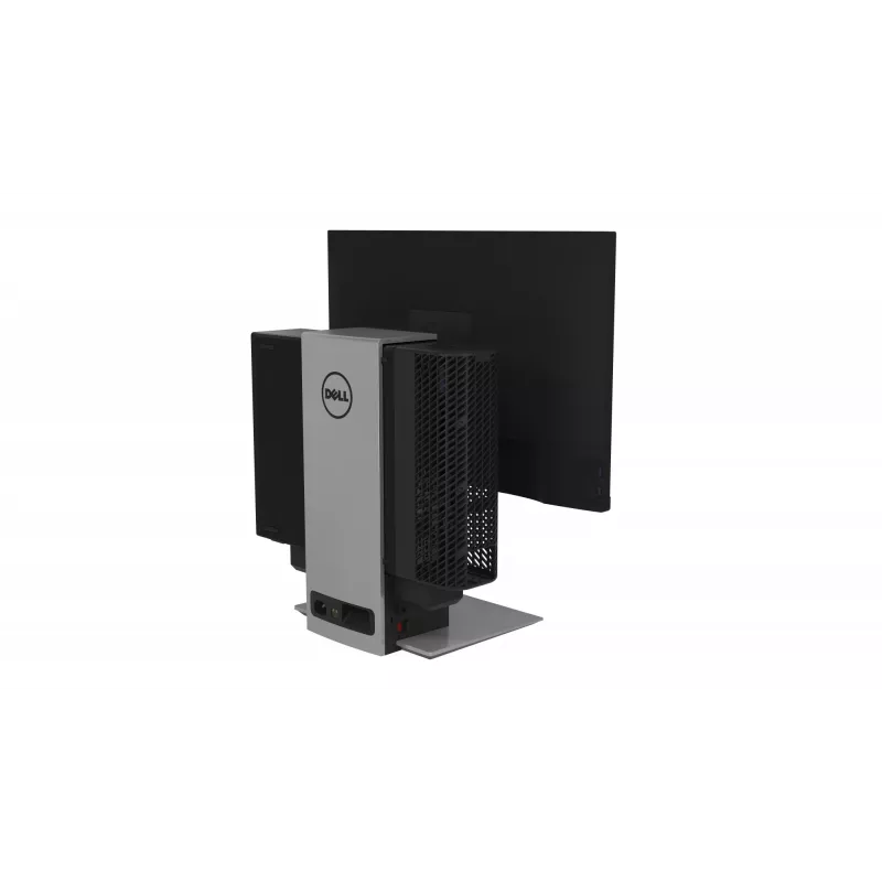 DELL Small Form Factor All-in-One Stend OSS21, 68,6 cm (27 tolli), 5,7 kg, Kõrguse reguleerimine, Hõbedane