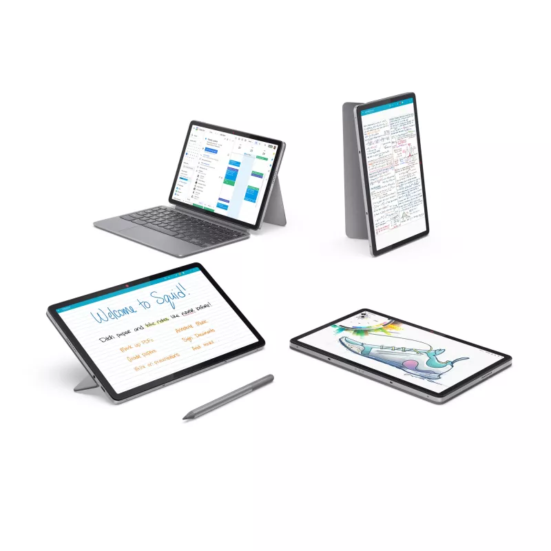 Lenovo Chromebook Duet 11M889 MediaTek Kompanio 838 27,8 cm (10,9 tolli) puuteekraan WUXGA 8 GB LPDDR4x-SDRAM 128 GB eMMC Wi-Fi 6 (802.11ax) ChromeOS saksa hall