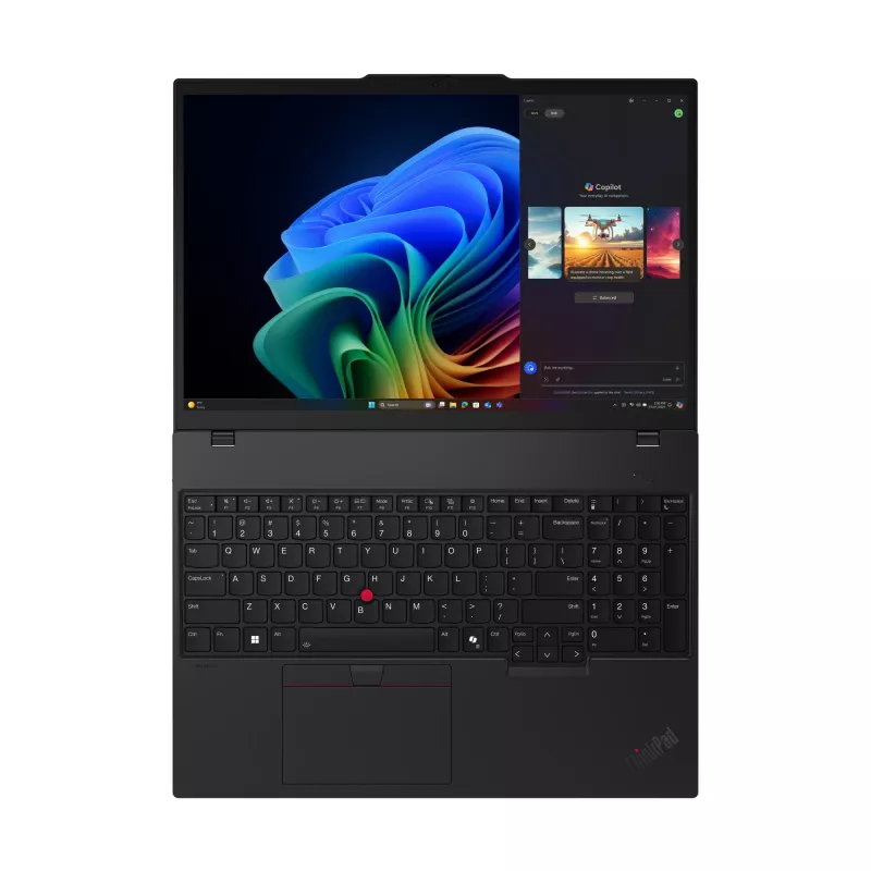 Lenovo ThinkPad T16 Gen 4 (AMD) Copilot+ PC AMD Ryzen™ AI 7 350 sülearvuti 40,6 cm (16 tolli) WUXGA 32 GB DDR5-SDRAM 1 TB SSD Wi-Fi 7 (802.11be) Windows 11 Pro must