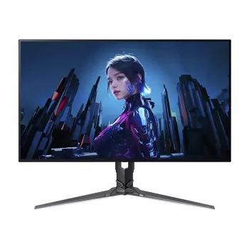 Arvutimonitor Acer X32X3BMIIPHUZX 31.5 tolli 4K UHD OLED 3840x2160, 0.01 ms, USB-C, kõlarid, VESA, kõrguse reguleerimine, must