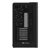 PC-korpus Thermaltake View 390 Air Midi Tower — Must, toetab PS2 toiteplokki, 3,5-tollist kõvaketast, 2,5-tollist SSD-d, kuni 200 mm esiventilaatoreid