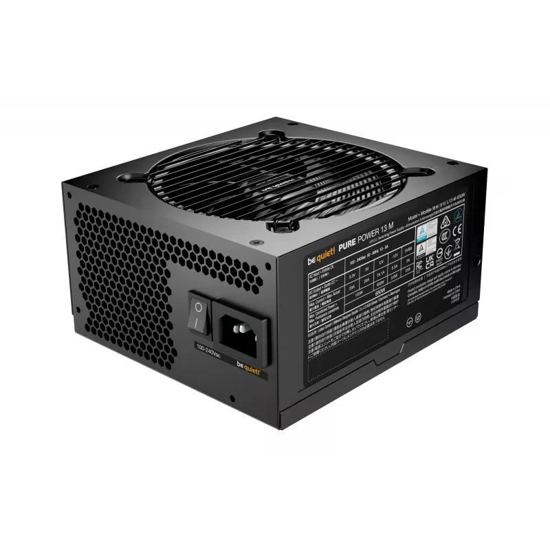 be quiet! Pure Power 13 M | 650W toiteplokk 20+4 pin ATX ATX must
