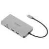 Targus DOCK423EU sülearvuti dokkimisjaam/portreplikaator, juhtmega, USB 3.2 Gen 1 (3.1 Gen 1) USB-C, hõbedane
