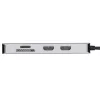 Targus DOCK423EU sülearvuti dokkimisjaam/portreplikaator, juhtmega, USB 3.2 Gen 1 (3.1 Gen 1) USB-C, hõbedane