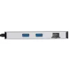 Targus DOCK423EU sülearvuti dokkimisjaam/portreplikaator, juhtmega, USB 3.2 Gen 1 (3.1 Gen 1) USB-C, hõbedane