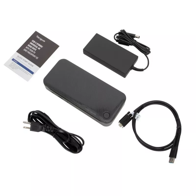Targus DOCK710EUZ sülearvuti dokk / pordireplikaator USB 3.2 Gen 2 (3.1 Gen 2) USB-C Must