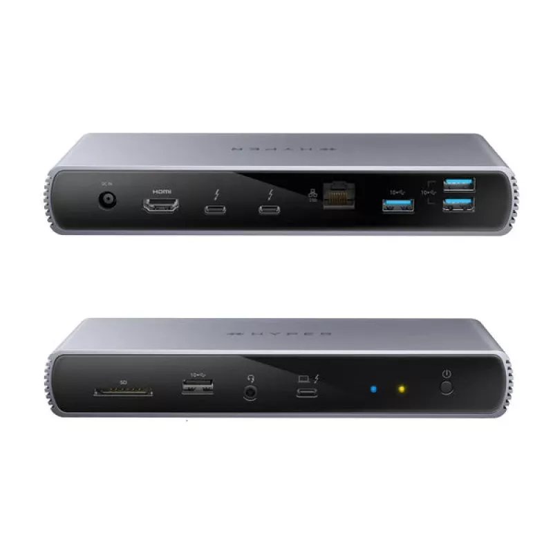 Targus HDTB4D-EUZ sülearvuti dokk/pordireplikaator Thunderbolt 4 Hall