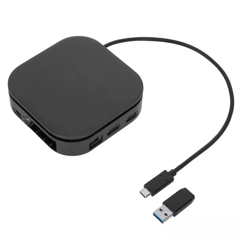 Targus DOCK116GLZ sülearvuti dokk/pordireplikaator juhtmega USB 3.2 Gen 2 (3.1 Gen 2) USB-C Must