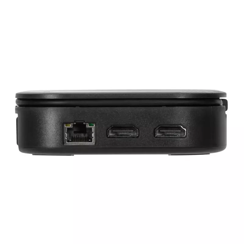 Targus DOCK116GLZ sülearvuti dokk/pordireplikaator juhtmega USB 3.2 Gen 2 (3.1 Gen 2) USB-C Must