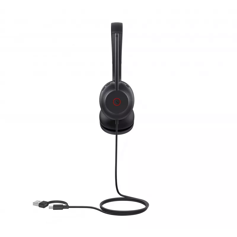 Yealink UH35 Dual UC USB-C/A peakomplekt, juhtmega, 20 - 20000 Hz, kõned/muusika, 139,5 g, peakomplekt, must