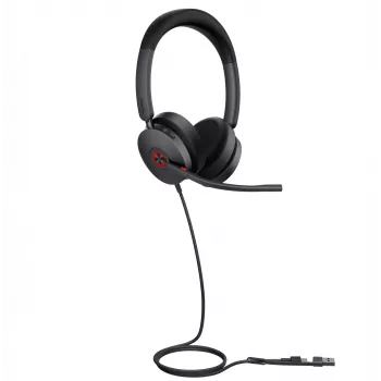 Yealink UH48 Dual Teams USB-C/A peakomplekt, juhtmega, kõnedele / muusikale, 20–20000 Hz, 169 g, peakomplekt, must